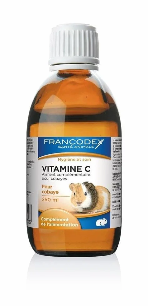 Francodex - Vitamina C per porcellini d’india, 250 ml