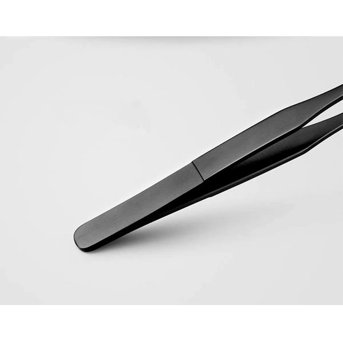 Pinzetta per mangime per acquario, 38 cm, curva, in acciaio inox, con rivestimento anti-carbonio, anti-ruggine, lunga pinzetta per mangime per piante, lucertole, ragni di serpente (BC)