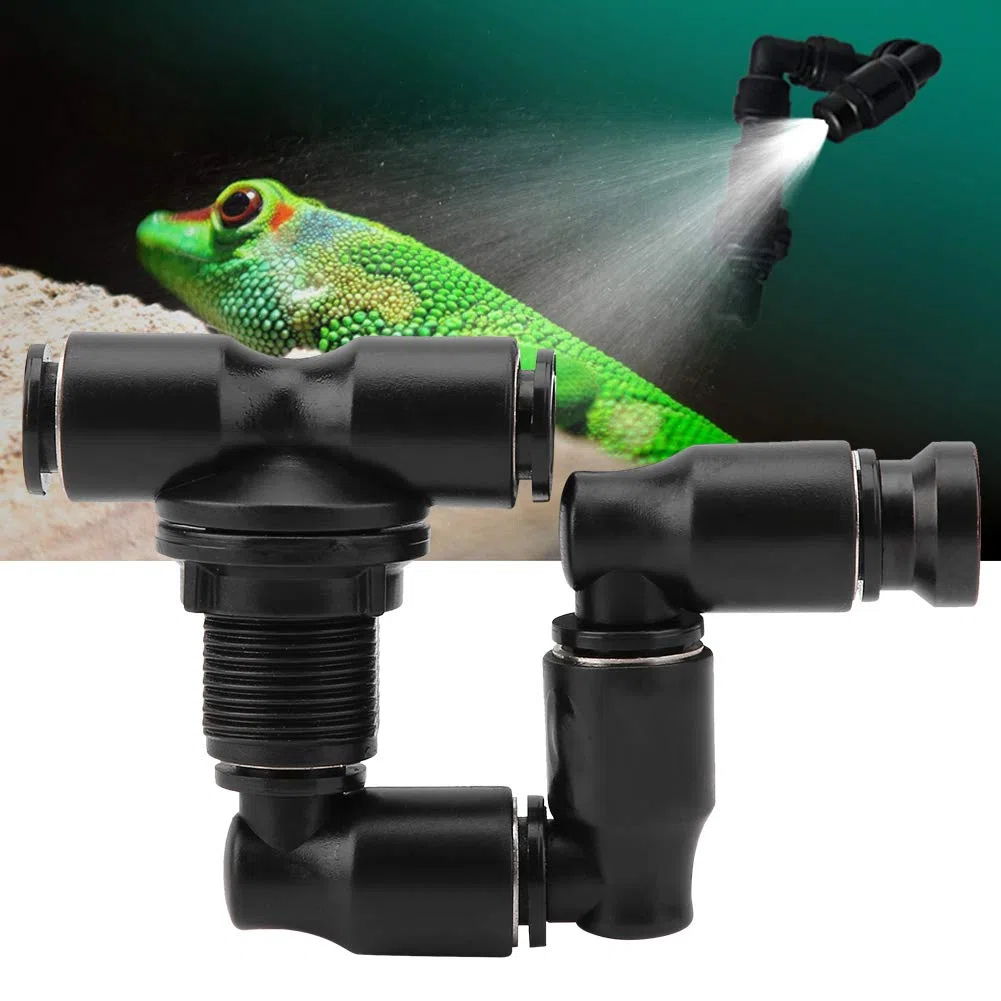 Nebulizzatore per Rettili, Nebulizzatore per Terrario della Foresta Pluviale Nebulizzatore per Nebulizzazione Regolabile per di Raffreddamento per Animali Domestici del Serbatoio della Foresta