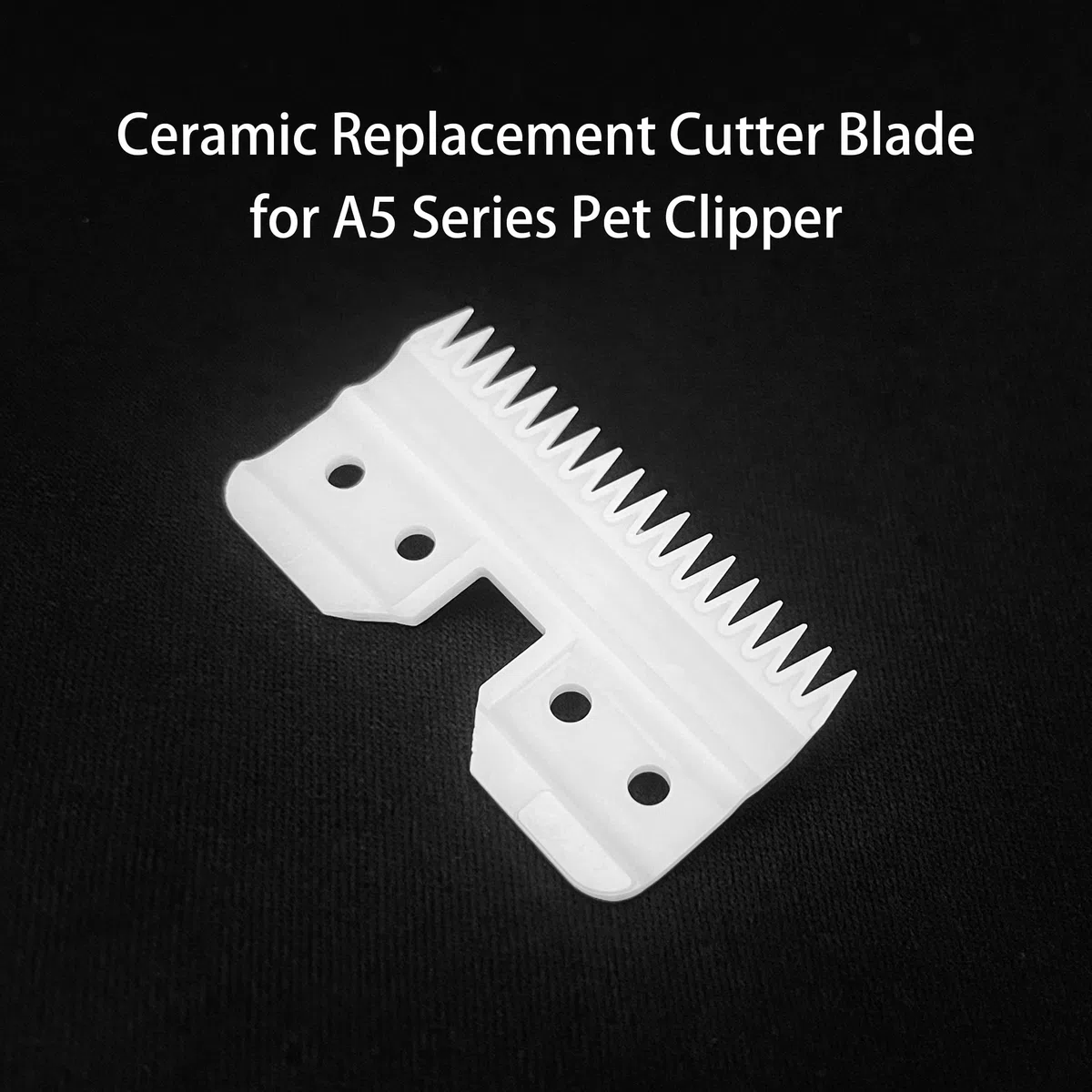 10 pz/lotto 18 Denti Bordo In Ceramica Acciaio Rivestito In Carbonio Pet Clipper Lama Cane Grooming Accessori Elettrici per Andis Wahl
