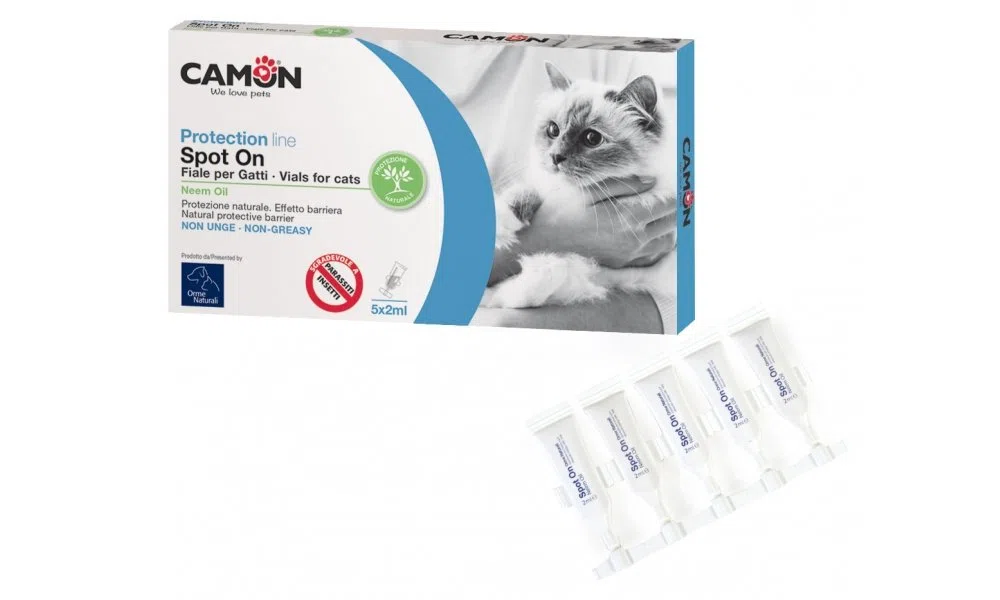 CAMON ORME NATURALI SPOT ON GATTO ALL'OLIO DI NEEM