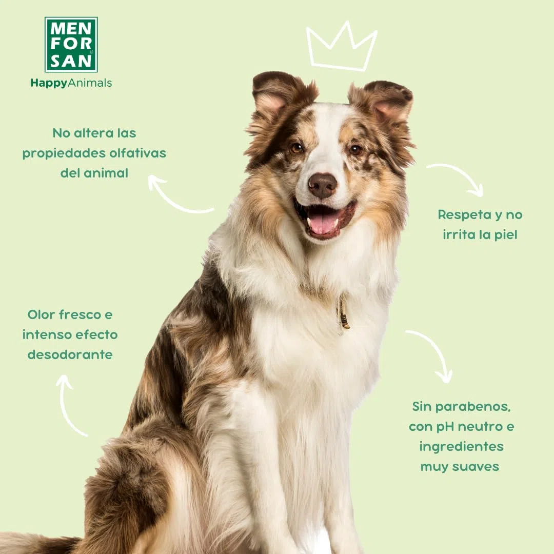 Parfum pour animaux domestiques Menforsan Chien Pomme (125 ml) EDC