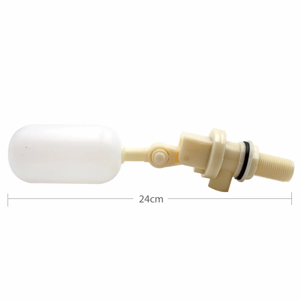 2 Pezzi 1/2" Acqua Galleggiante Valvola a Sfera Spegnere Riempimento Automatico Umidificatore Serbatoio Acqua Valvola a Sfera Acqua per Abbeveratoio per Bovini per Cavalli Pecore Maiali Cani