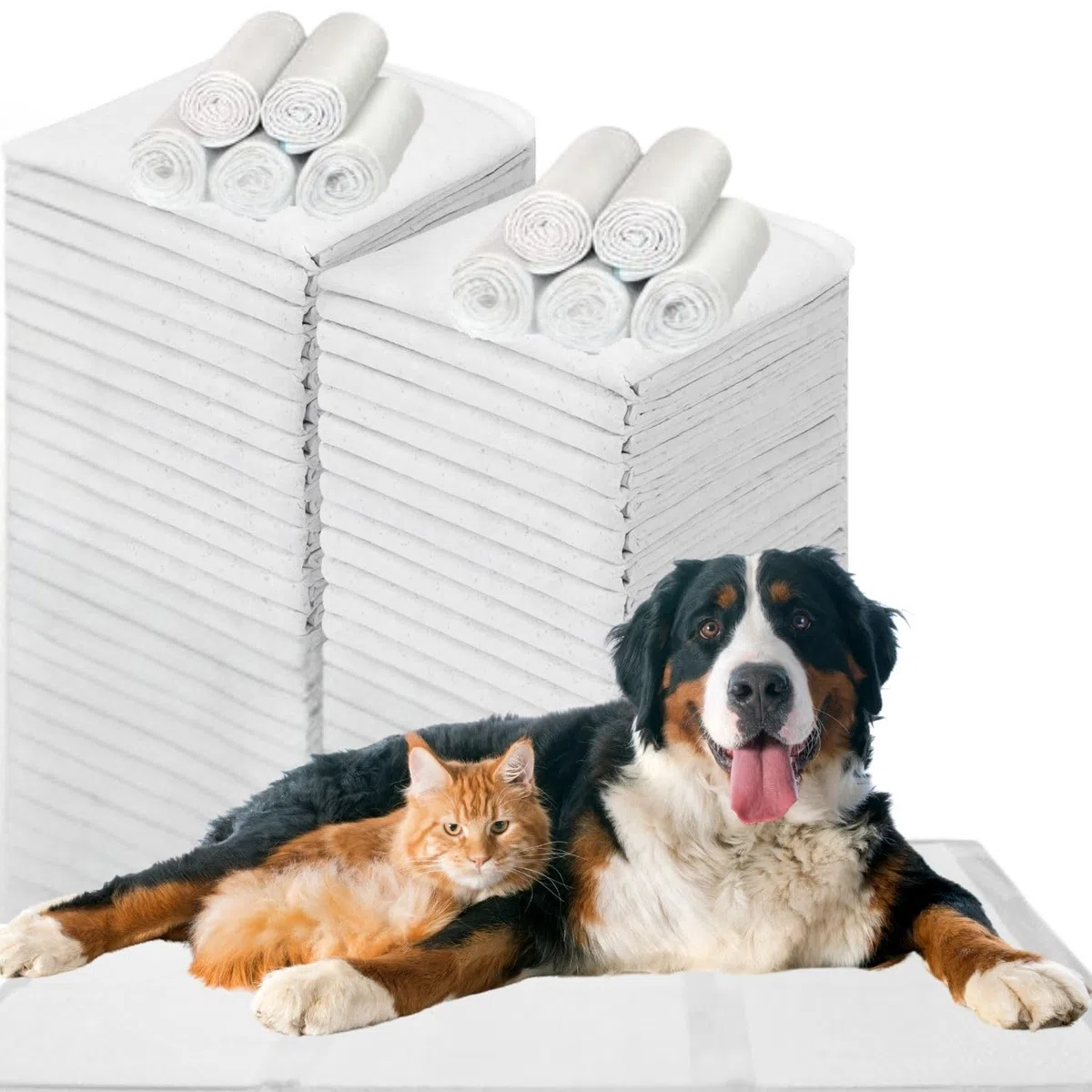 Mama Shop Traversine per Cani 60x90 cm, Super Assorbenti e Antiodore, Tappetini Igienici per Cani Grandi e Cuccioli, Confezione da 30 Pezzi, Uso Domestico e Addestramento