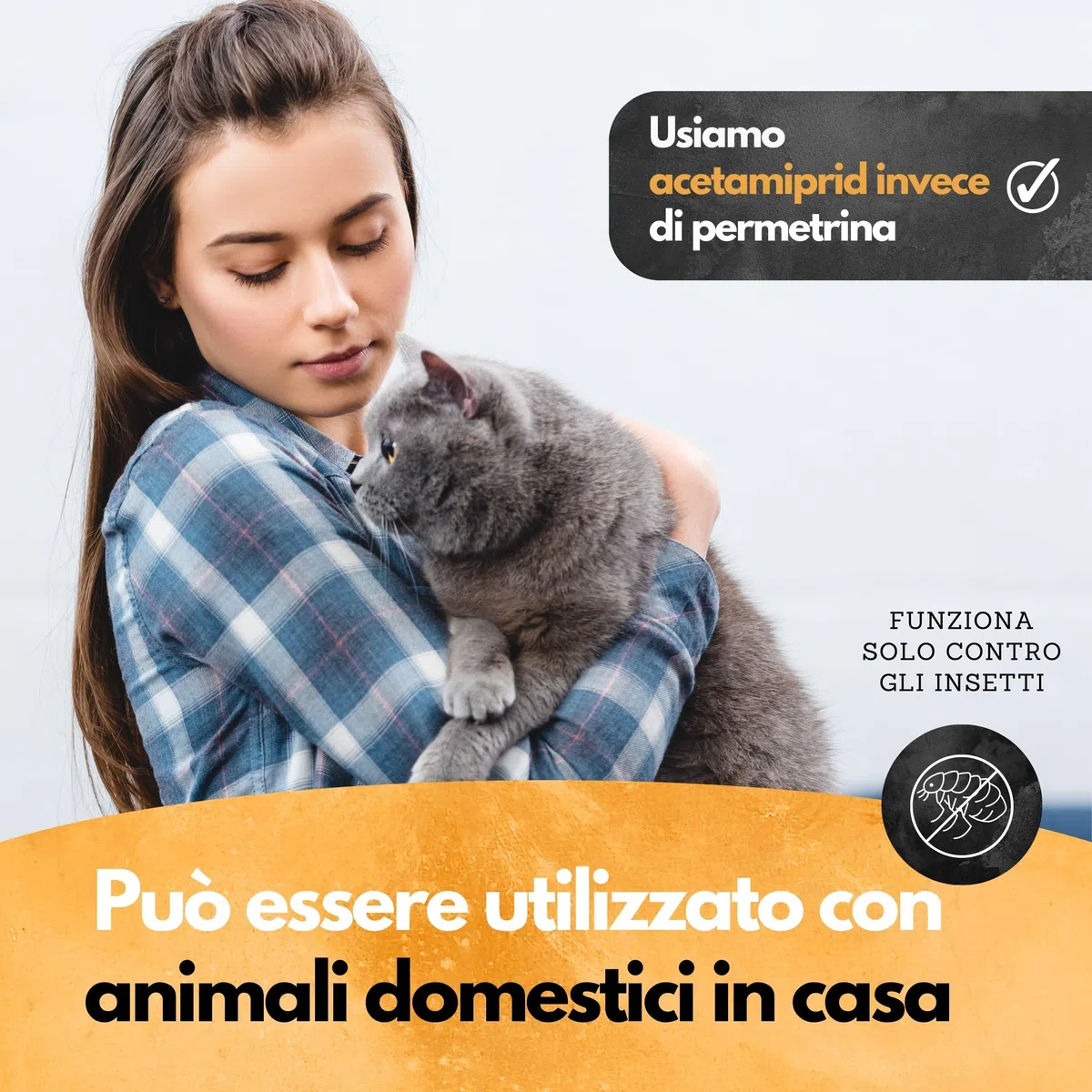 Spray antipulci - 500ml - Contro le pulci in casa - Senza permetrina - Altamente efficace grazie all'acetamipride - Made in Germany