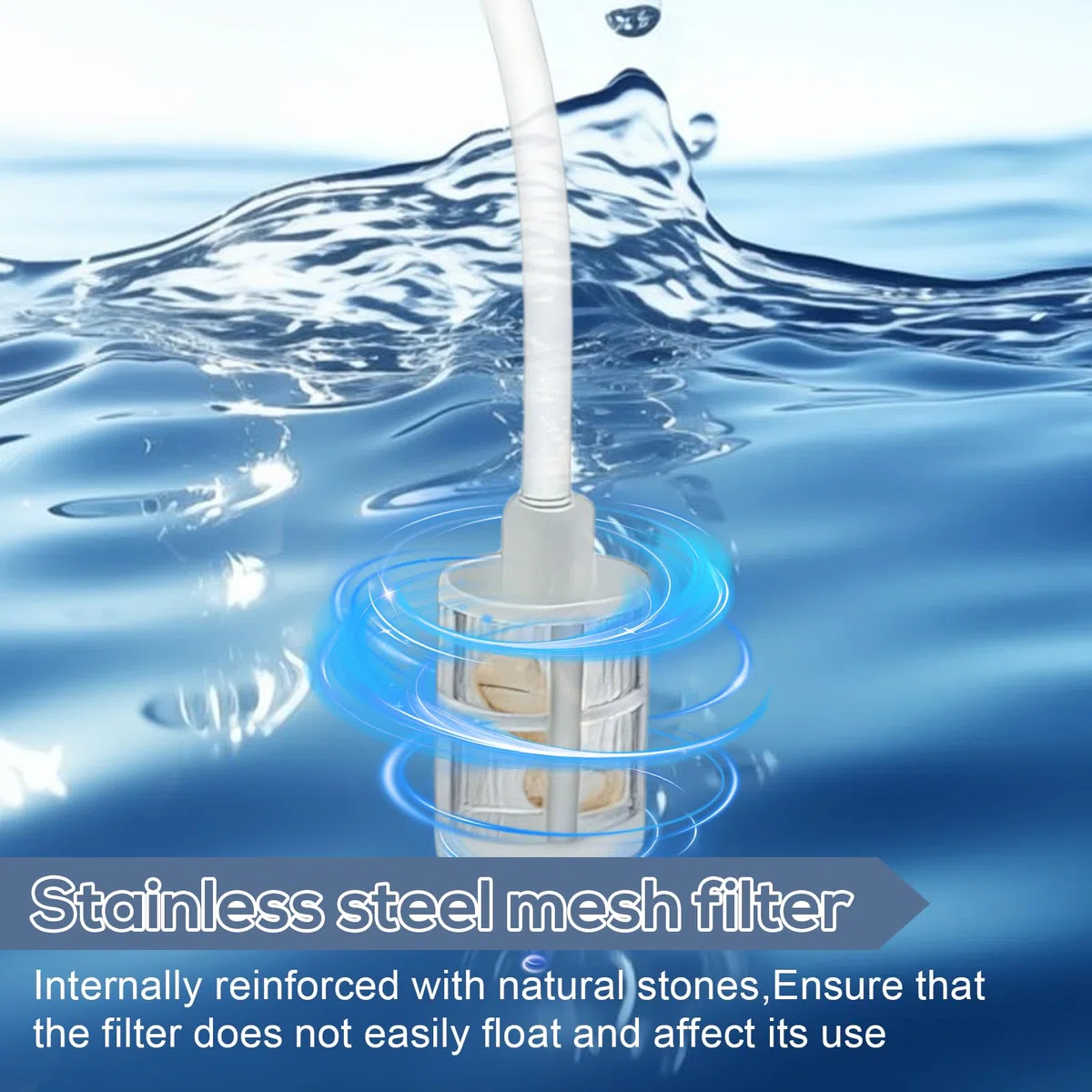 Pompa Dell'acqua Elettrica Autoadescante USB: Mini Pompa Dell'acqua, 5 V, Con Tubo Da 10 M, Design Portatile E Leggero, Pompas per Acqua Di Piccole Dimensioni per Piscina, Irrigazione, Acquario, St