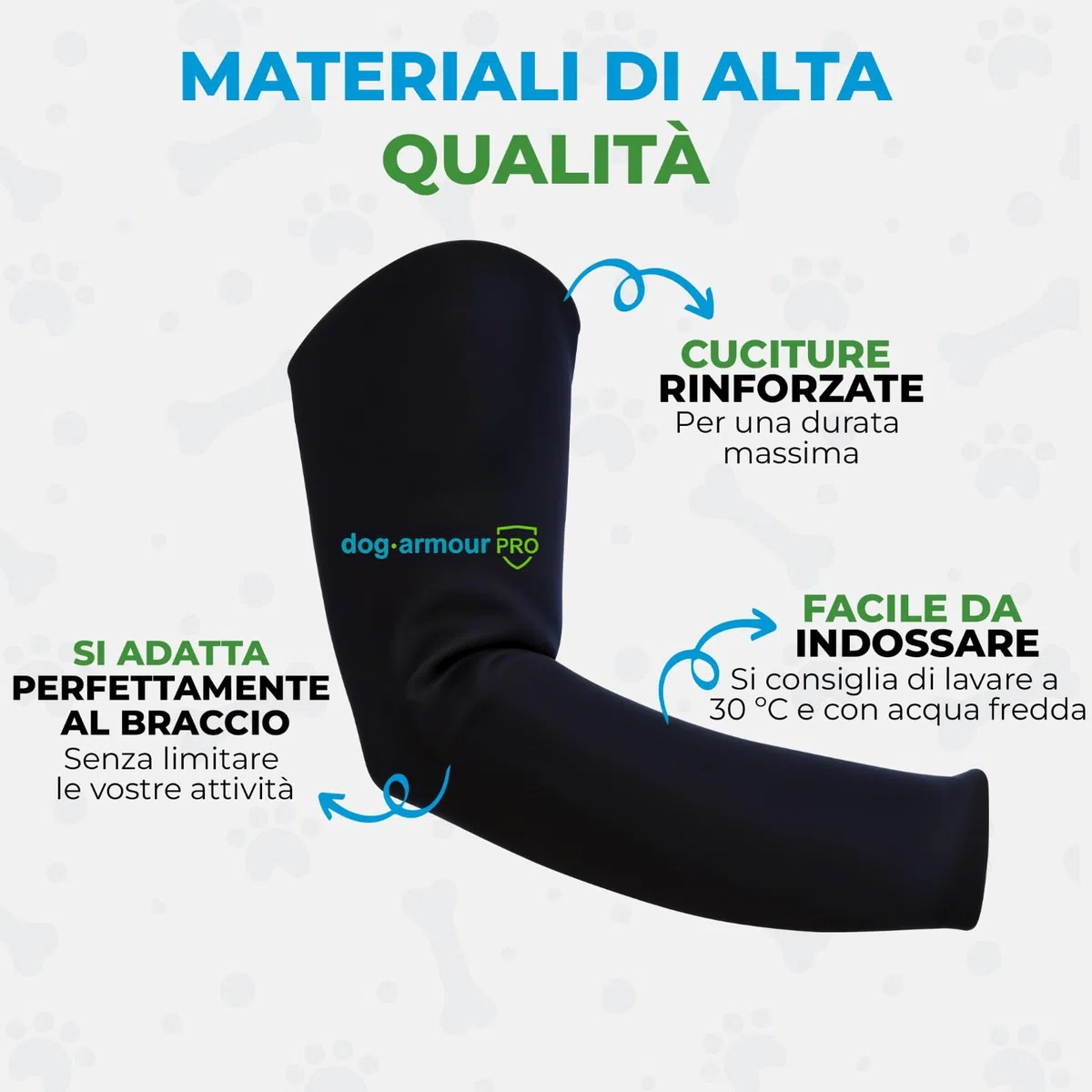 Manica da Addestramento in Neoprene per Cani – Resistente ai Morsi, Durevole e Leggera – Ideale per Cani K9, da Polizia e Sportivi – Protezione per il Braccio