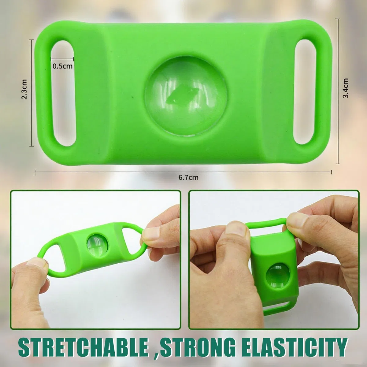 Collare Antiparassitario per Cani 2 in 1 – Antipulci e Antizecche con Clip Repellente per Zanzare, Regolabile, Impermeabile, Protezione a Lunga Durata