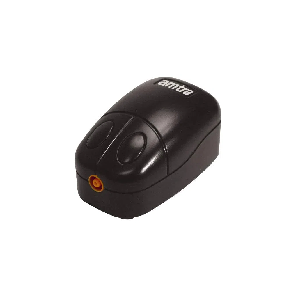 Amtra Mouse - Aereatore acquario silenzioso,compatto,per filtro acquario, schiumatoi e giochi d'acqua, 1,8 L - 2,3 W/ 10x5,5x4 CM