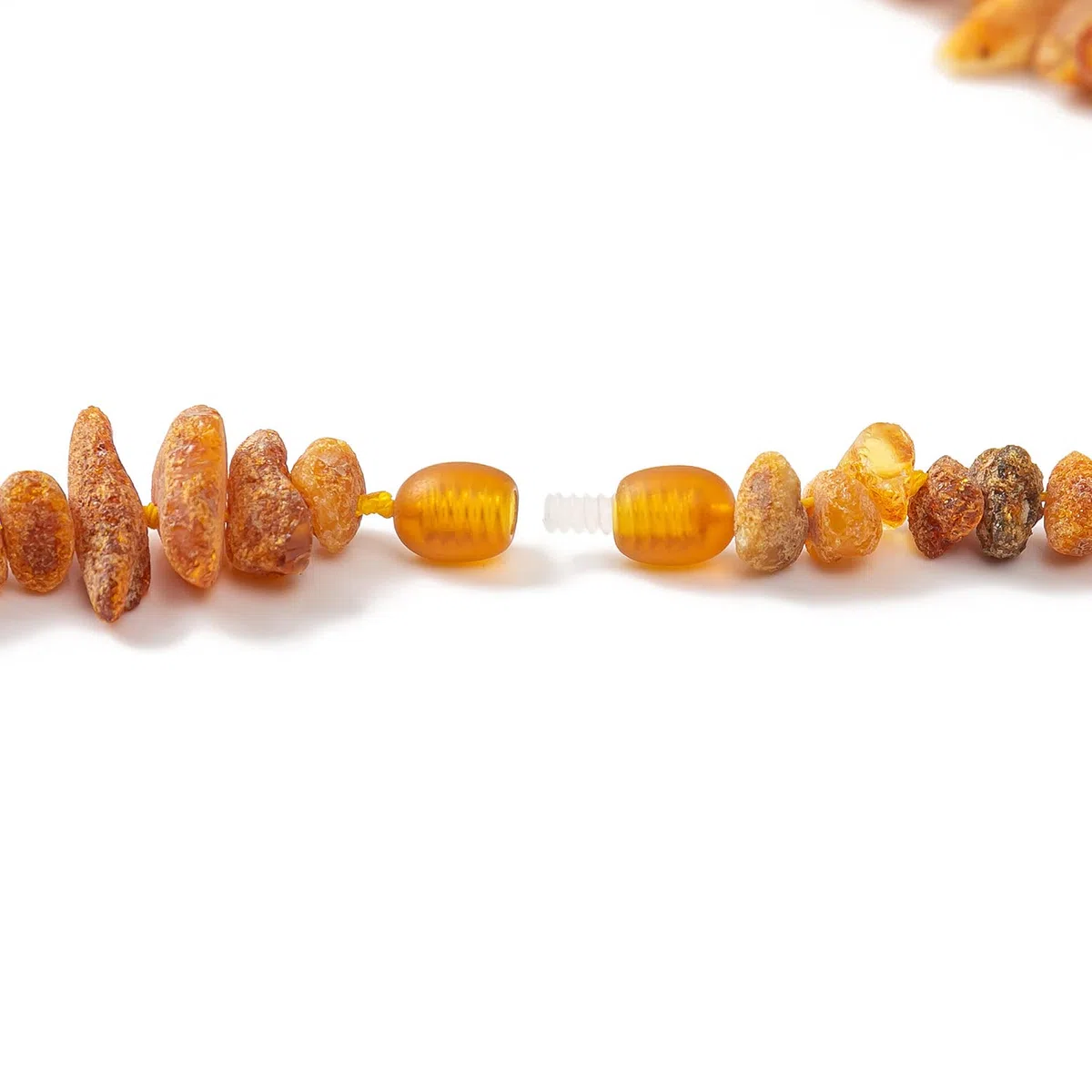 Collare d'ambra per cani e gatti - Perle di ambra baltica naturale al 100% - 32cm
