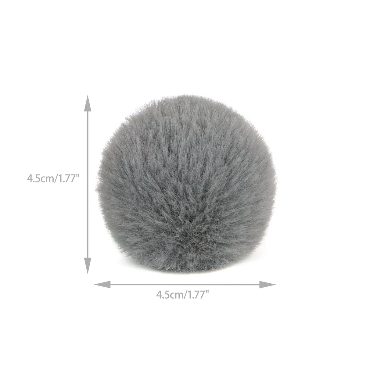 Chiwava 24 paquet 1.8" erba gatta Peloso Palla giocattolo per gatti Palline morbide di pom pom Gattino caccia Tranquillo Giocare