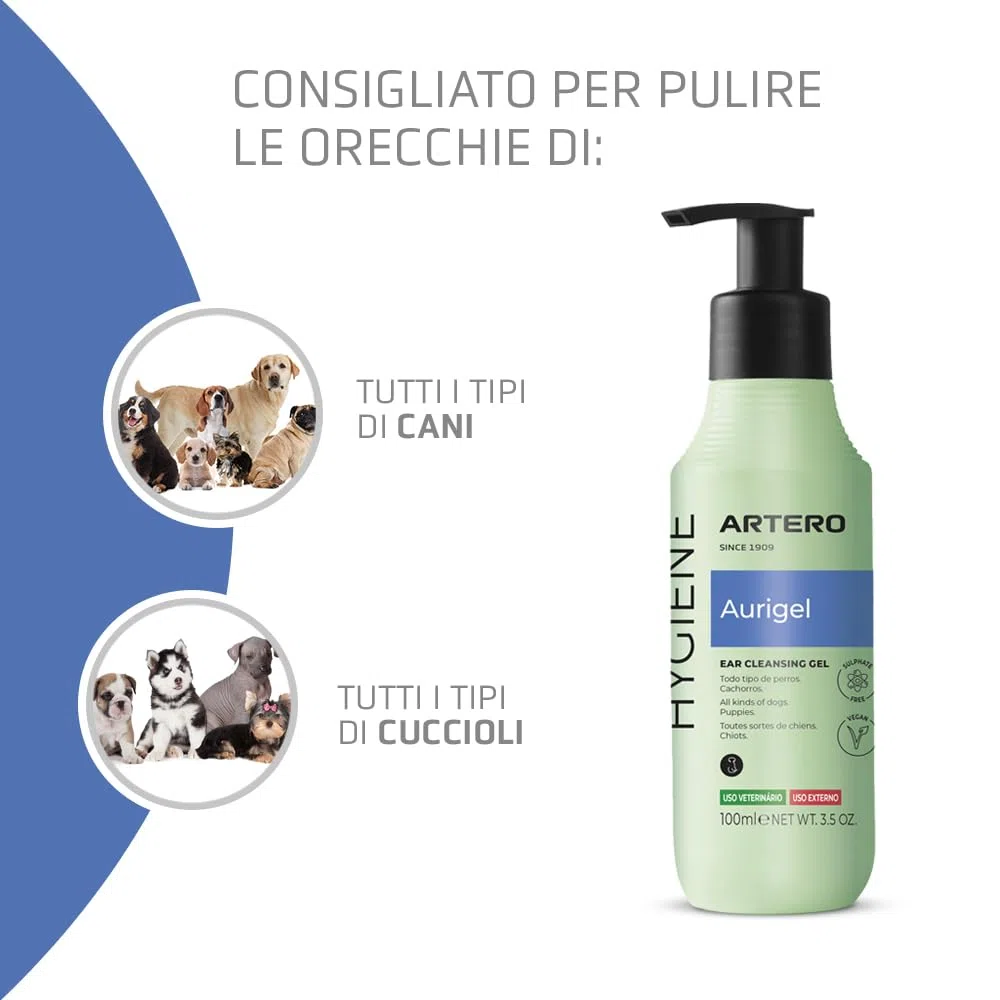Artero Aurigel Pulitore Orecchie Cani e Gatti