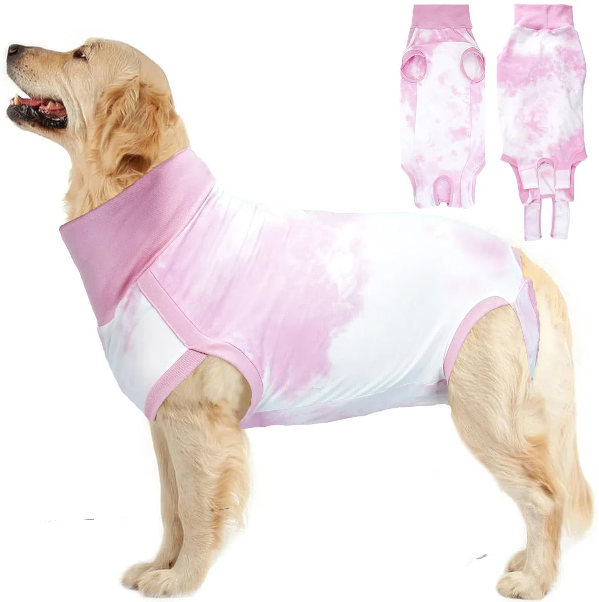 LIANZIMAU Body Cane Post Operatorio Maschio Tuta Post Operatoria Cane Femmina Tuta Cane Chirurgica per Cani Alternativa Collari Protettivi e coni per Cani Recupero Cane