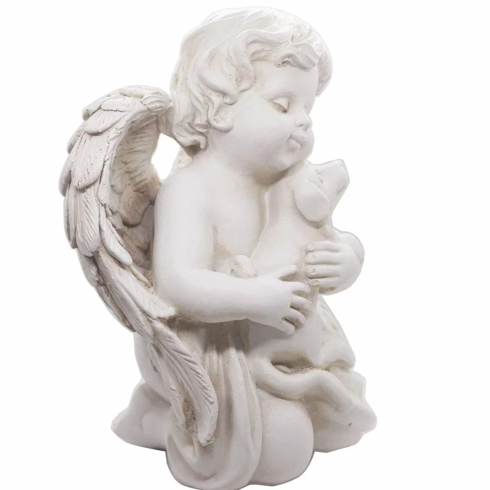 Statua commemorativa con cane, per interni ed esterni, 17,8 cm