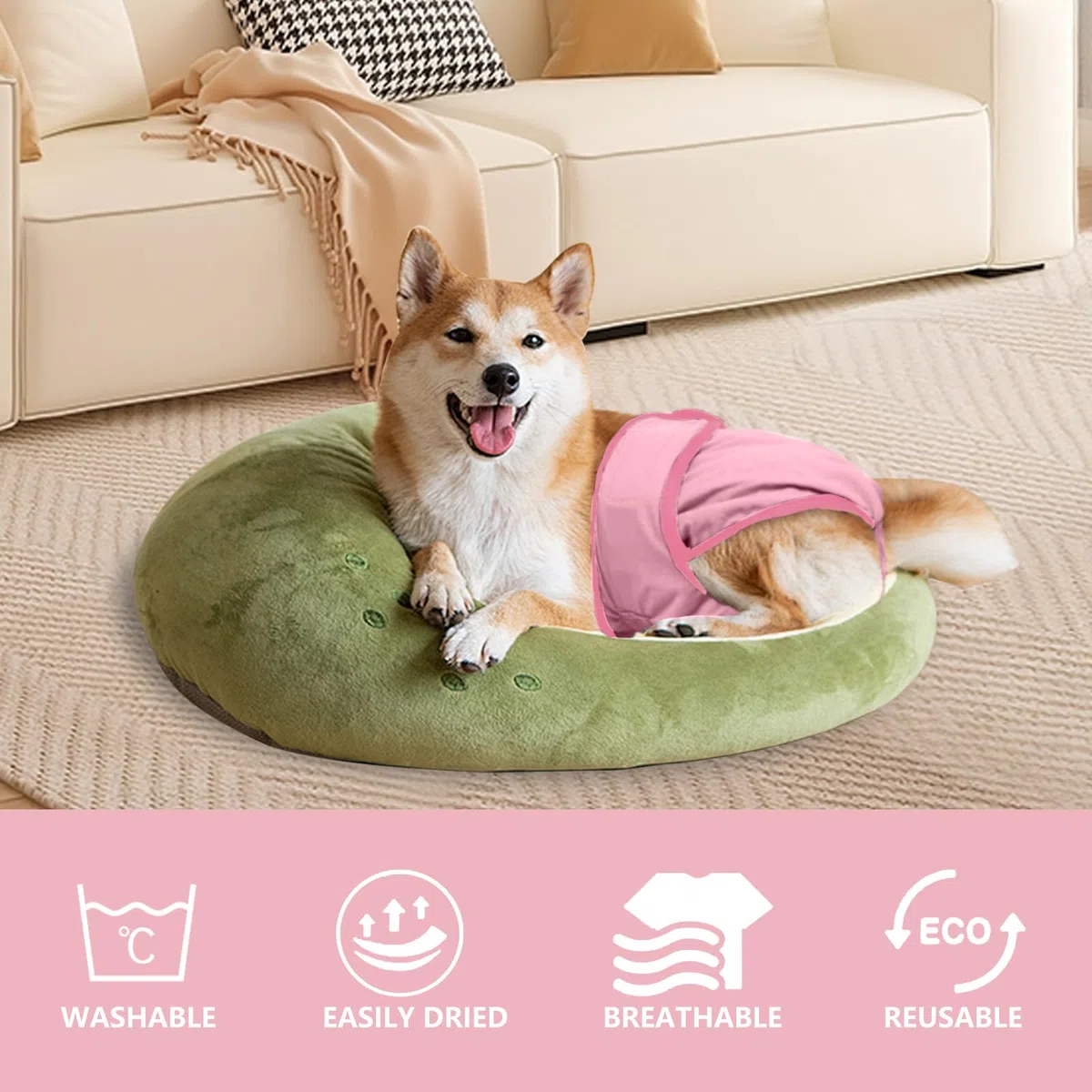 Janety 3 Pezzi Pannolini per cani femminili lavabili, altamente assorbenti per cani, riutilizzabili, incontinenza, mutandine igieniche, femmine cane mestruale panties, nero rosa purple(M)