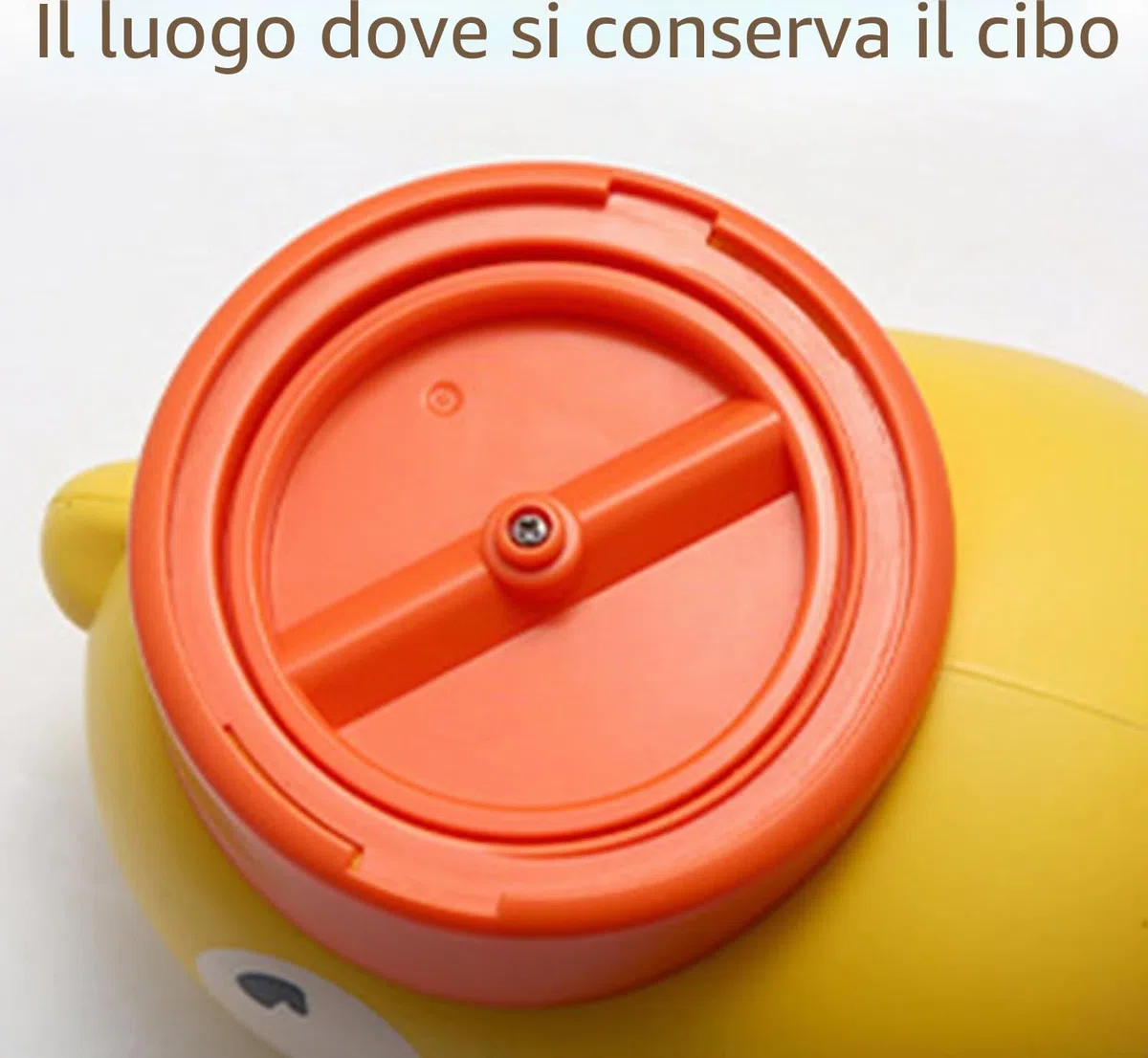 Giocattolo a forma di anatra per cani, alimentatore lento per animali domestici, dispenser di cibo per gatti e cani, per l'arricchimento e l'intrattenimento