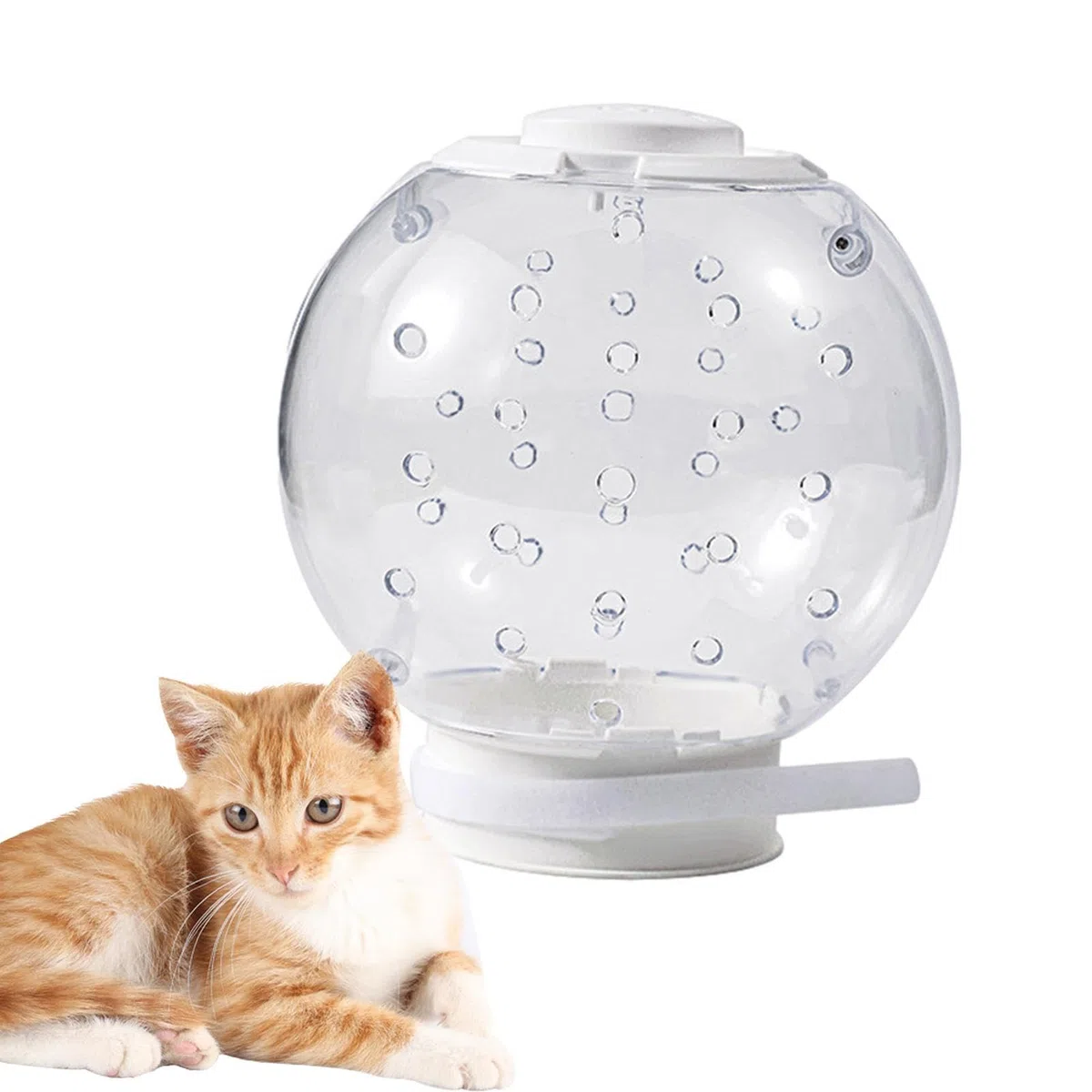 Muso Per Toelettatura Per Gatti - Maschera Per Toelettatura Per Gatti Con Anti-morso, Caschi Per Gatti Trasparenti, Copribocca, Caschi Da Astronauta Per Gattini Regolabili Per Toelettatura Di Animali