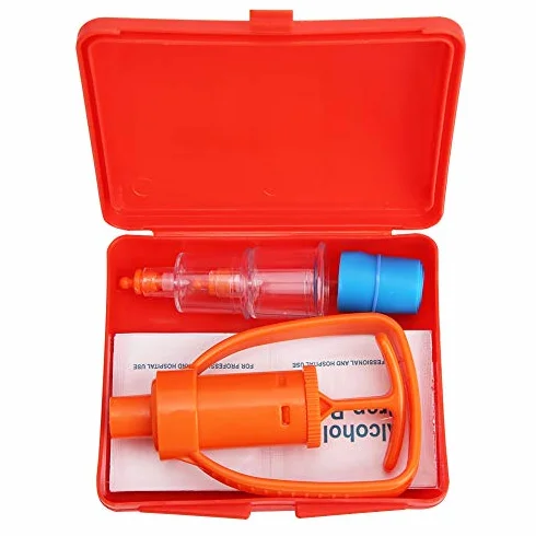 Kit per morso di Serpente da Esterno, attrezzo di Sopravvivenza per estrattore di Veleno Forniture di Sopravvivenza Protezione per Escursionismo con Zaino in Spalla
