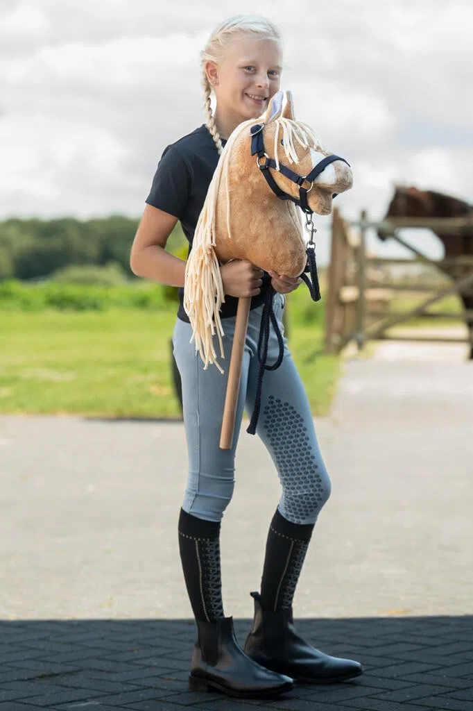 HKM Hobby Horsing Basic Cavezza E Corda Rosa One Size