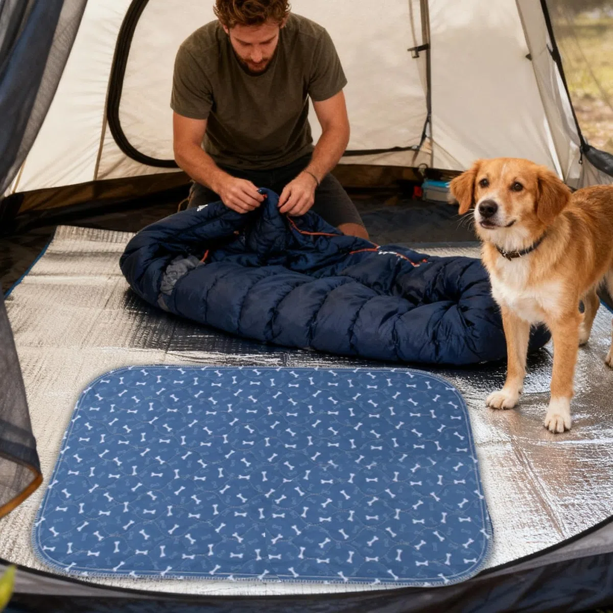 Traversine Cani, Traversine Lavabili Per Cani, Tappetini Smartpet Con Feromoni, Per Pipìs Lavabili Per Canis E Gatti, Per Addestramento Per Animali Domestici Riutilizzabile, Per Tutti I Canis