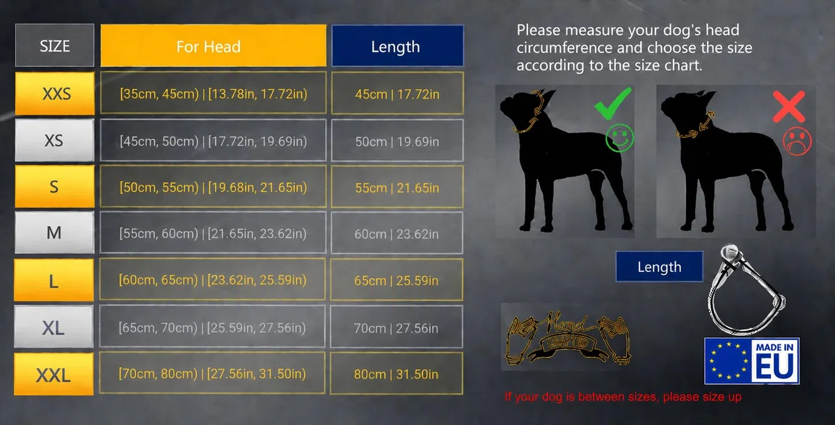 Collare da Addestramento per Cani, Antitrazione, Regolabile, in Corda di Poliestere di Alta Qualità, per Cani Piccoli, Medi e Grandi, Prodotto in Spagna. Rosso. XS (≤50CM).