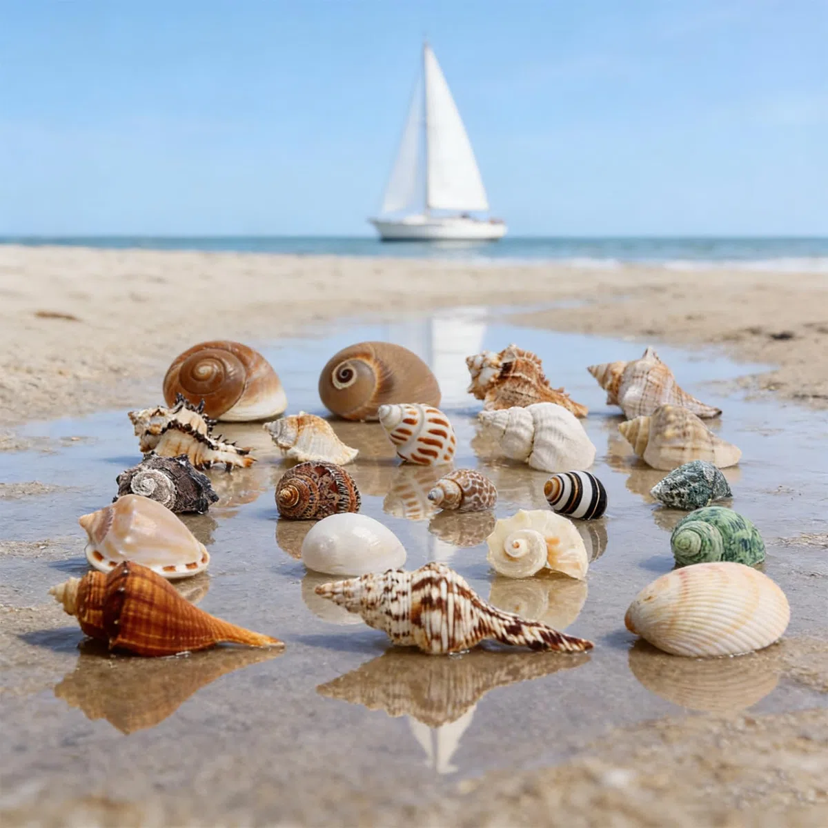 21 Pezzi Conchiglie Decorazioni Acquario Conchiglie Decorative per Acquari e Vasi Feste a Tema Naturali Spiaggia Decorazioni Matrimoni Forniture Fai da te Feste Artigianato Pittura