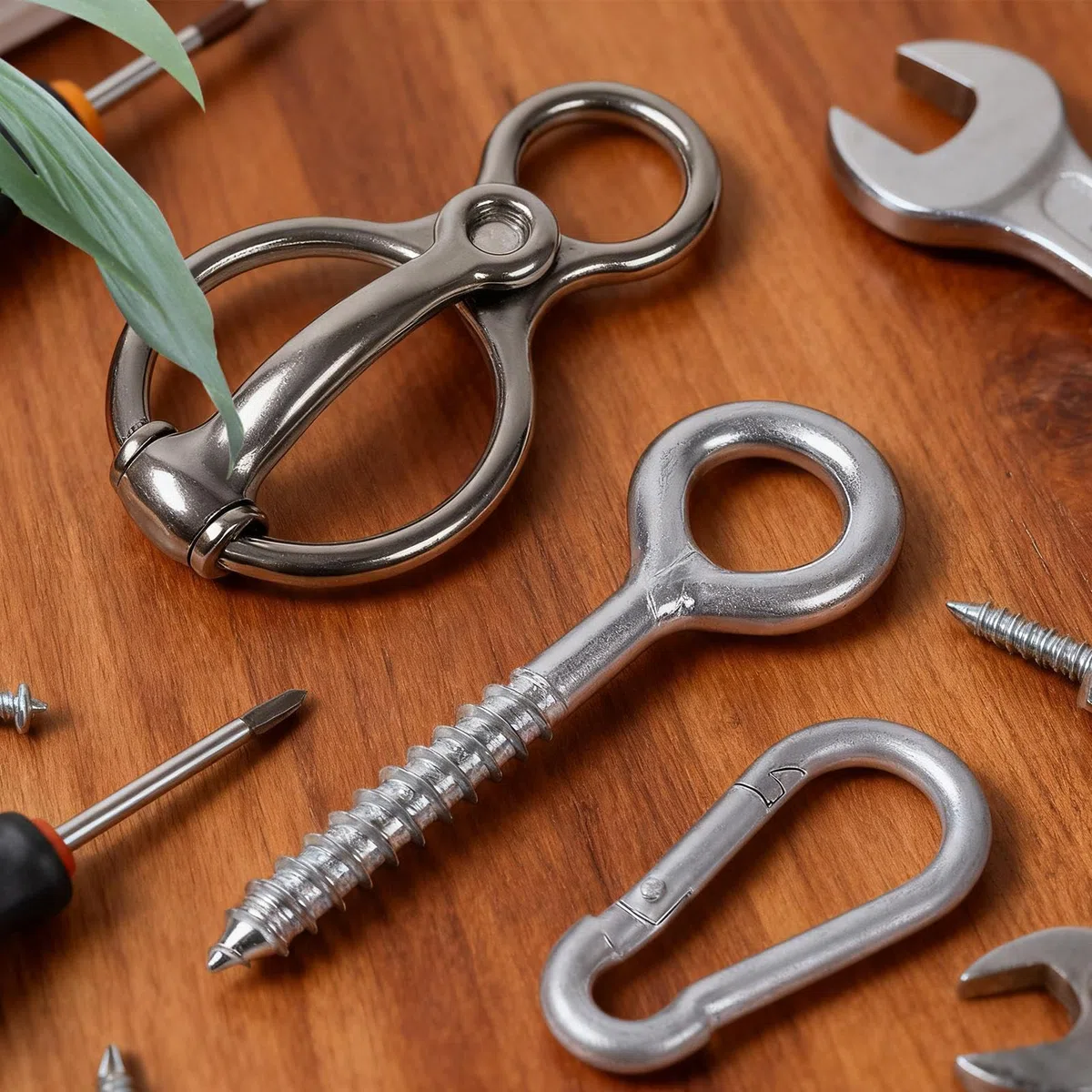 Generisch Horse Tie Ring – Accessori per stoviglie per cavalli in acciaio inox, redini sicuri e accessori per cavalli | Per stalle, maneggio, lavanderia, pascoli, percorsi d'equitazione, aree di