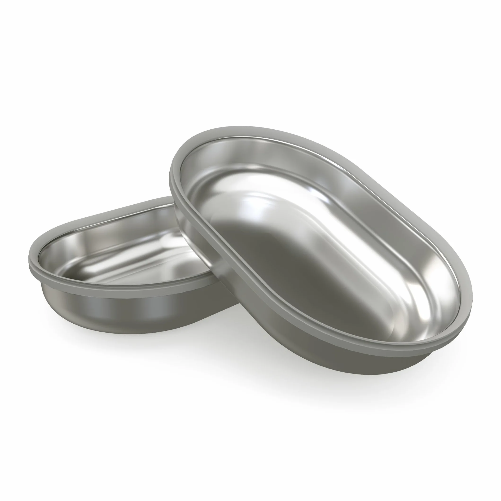 Sure Petcare SureFeed - Set di ciotole in acciaio inox, compatibili con microchip Sure Petcare per animali domestici, mangiatoia per animali domestici con microchip, ciotola in metallo, confezione da