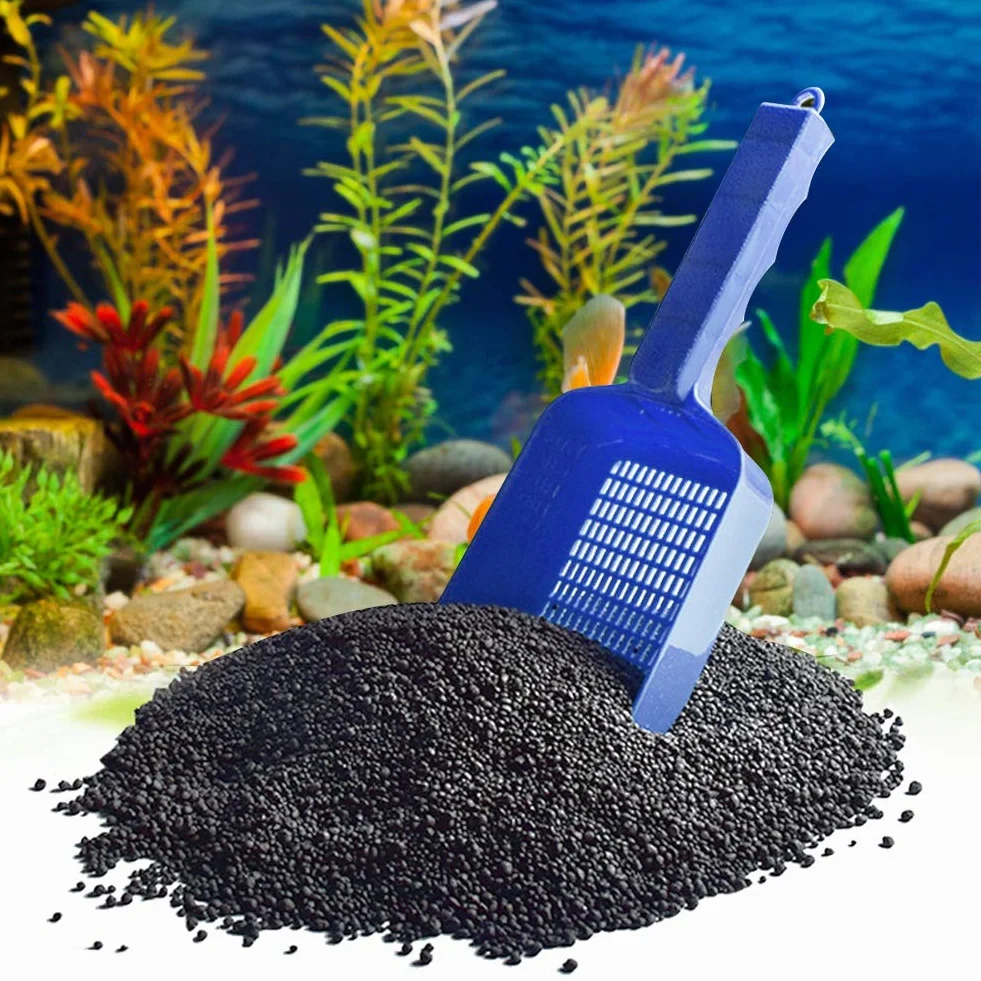 Acquario Perdita d'Acqua Sabbia Pala Serbatoio di Pesce Acquario Multifunzionale Ghiaia di Sabbia Paletta per Paletta Raschietto Strumento di Pulizia per vasche da Giardino