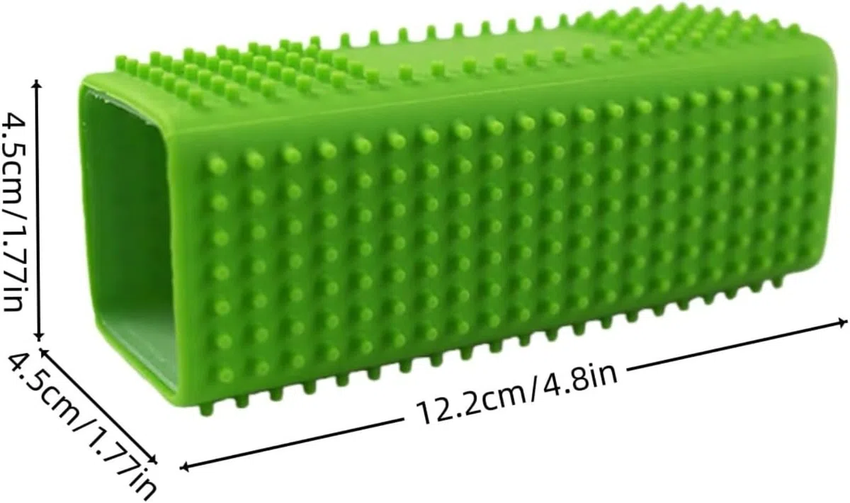 Spazzola in gomma di silicone per peli di cane e gatto su tappeti, mobili, spazzole, depilazione, animali – interni auto e tessuti | Strumento portatile riutilizzabile per rimuovere le Ep