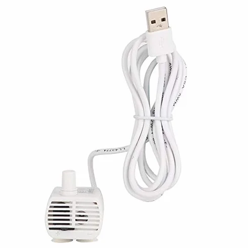 Mini Pompa sommergibile d'Acqua USB Pompa Acqua silenziosa DC Aquarium Micro Pompa Acqua per Serbatoio di Pesce in Resina Fontana Acqua Pet Dispenser