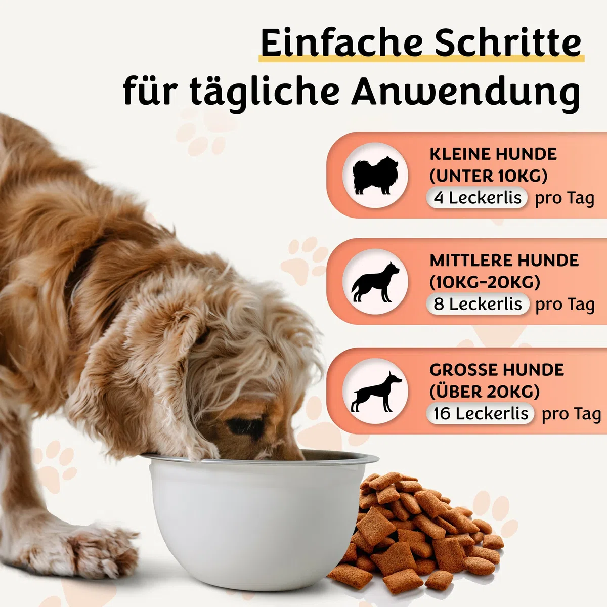 Belly Biotics: Probiotici Avanzati 3-in-1 per Cani che si Leccano Troppo le Zampe, Prurito e Digestione - Formula con 1 MLD di CFU - No Prurito e Feci Molli - 120 Snack Naturali (120 dolcetti)