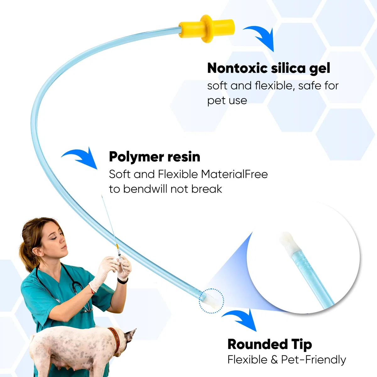 Kit di allevamento canino, kit di inseminazione artificiale per cani, kit per inseminare artificialmente, kit per allevamento di inseminazione per animali domestici, kit di allevamento di