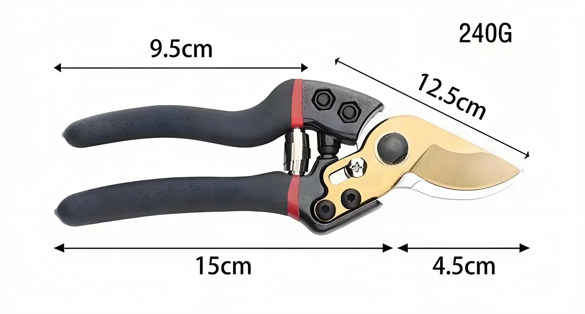 7,5" Forbici per zoccoli di capra, forbici per unghie, adatte per la cura degli zoccoli di mucca, pecora, capra, più forte carico di molla per le pinzette per unghie