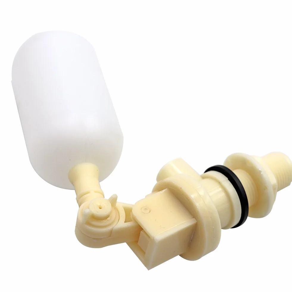 2 Pezzi 1/2" Acqua Galleggiante Valvola a Sfera Spegnere Riempimento Automatico Umidificatore Serbatoio Acqua Valvola a Sfera Acqua per Abbeveratoio per Bovini per Cavalli Pecore Maiali Cani