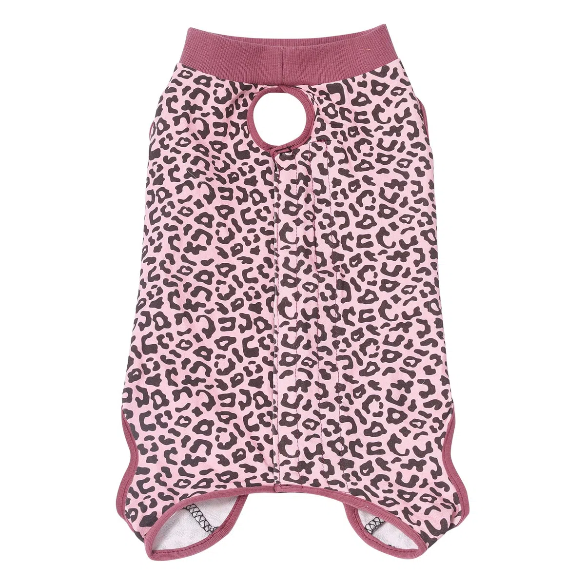 Jiupety Body Cane Post Operatorio Femmina Regolabile, Tuta per Prevenire La Leccata di Cani, Body Chirurgico Cane Femmina, Rosa, XL