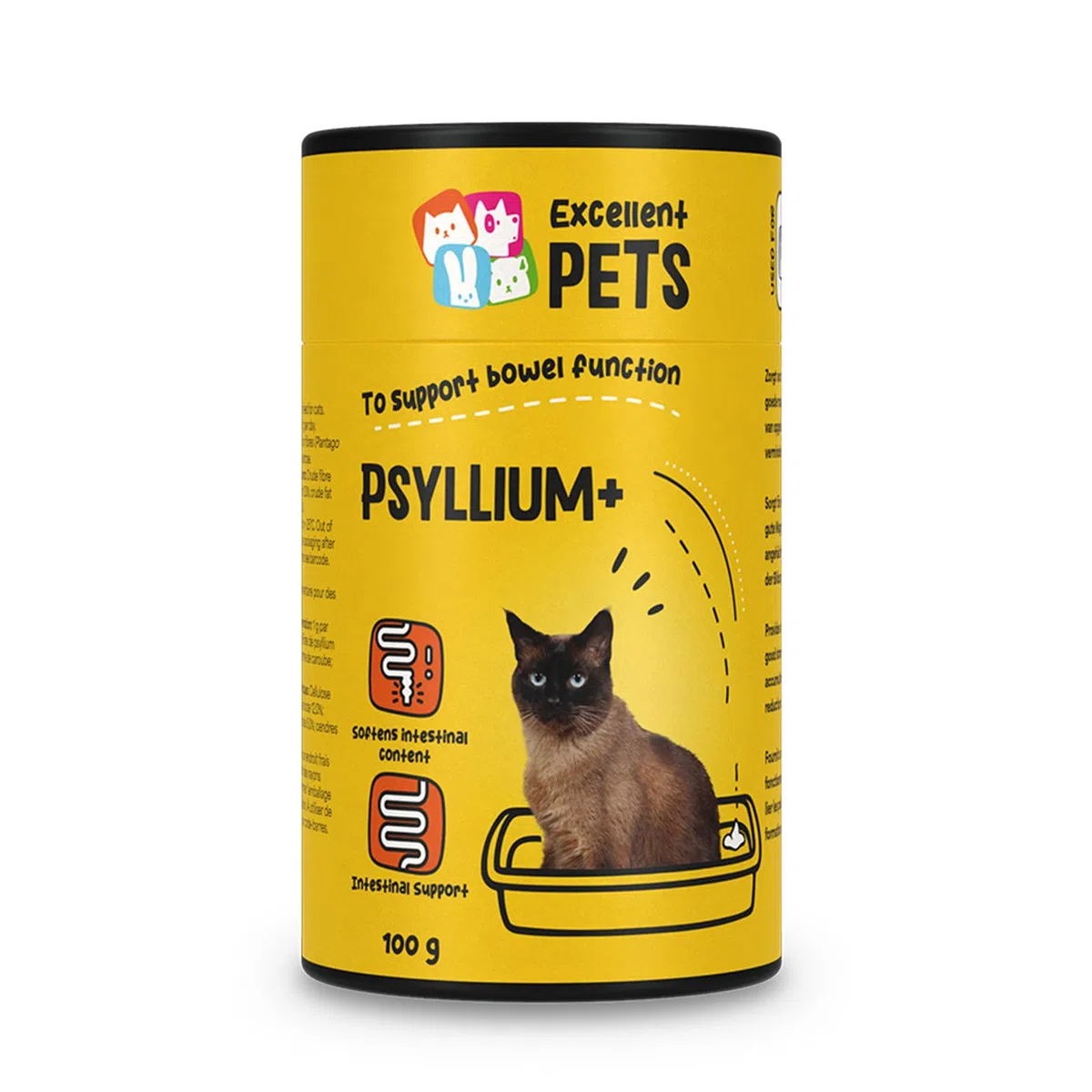 EXCELLENT Fornito per la cura della salute Psyllium Plus gatto