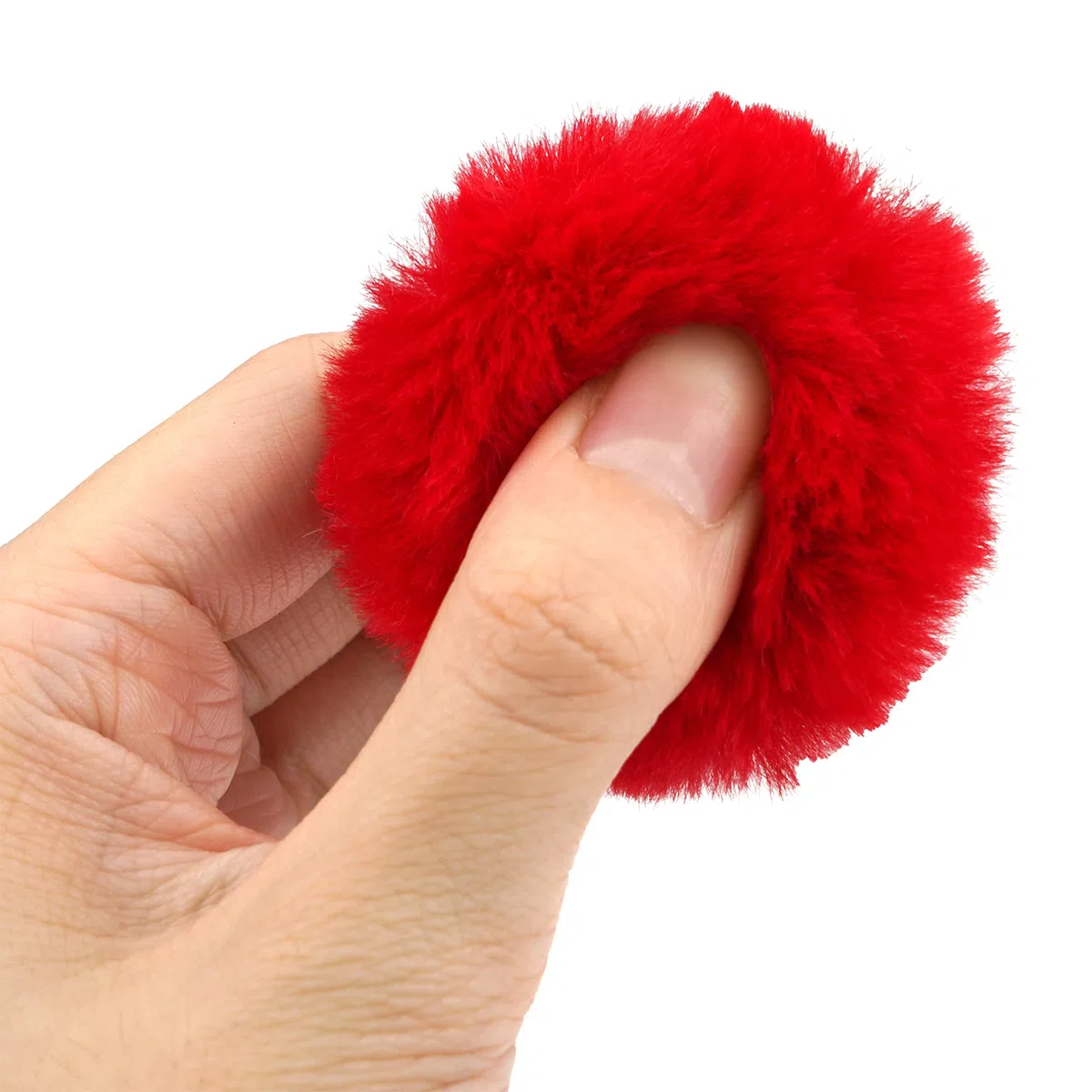 Chiwava 24 paquet 1.8" erba gatta Peloso Palla giocattolo per gatti Palline morbide di pom pom Gattino caccia Tranquillo Giocare