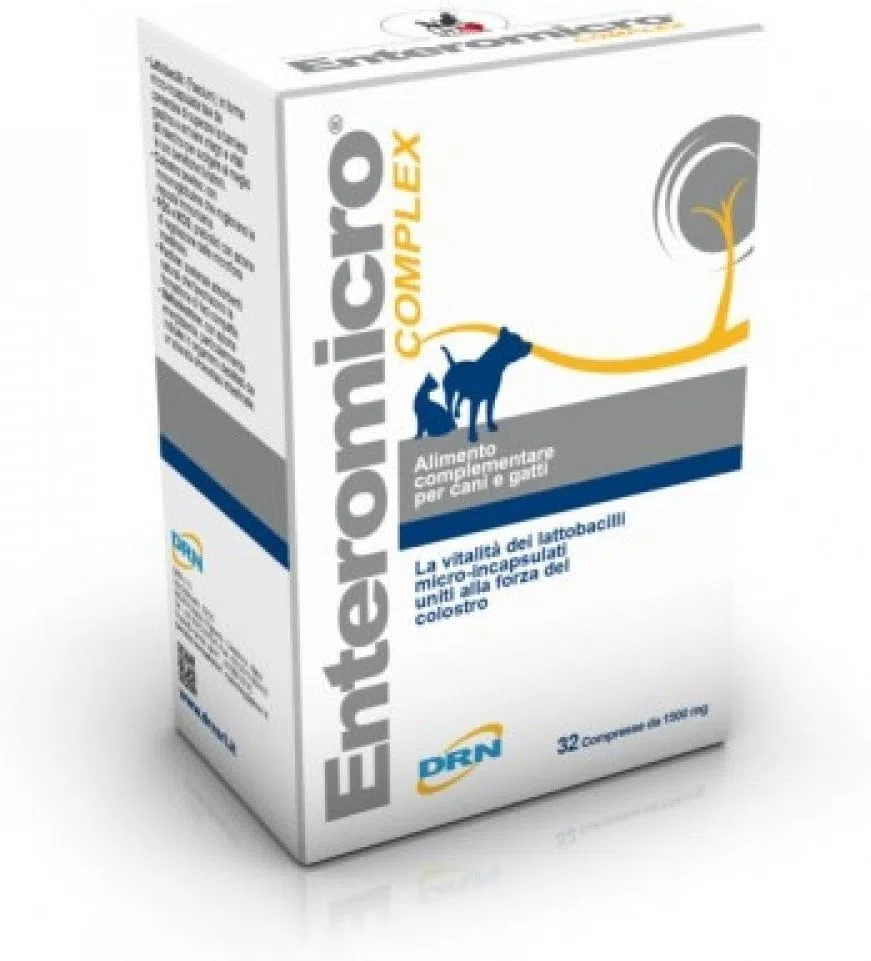 Enteromicro Complex 32 Compresse - 2 Confezioni, 64 Compresse Totali