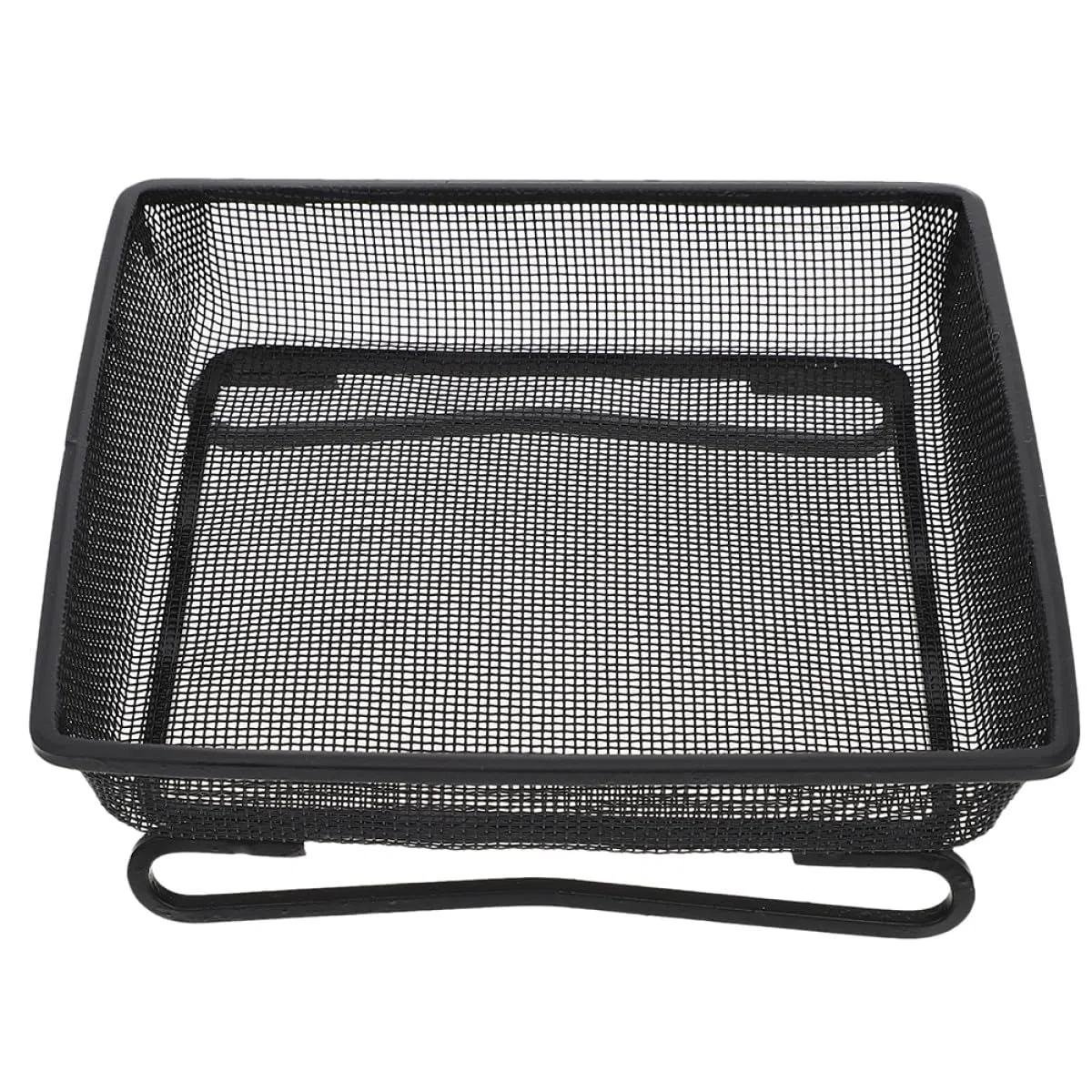 DOITOOL Mangiatoia Uccelli Selvatici da Terra in Acciaio Inossidabile Resistente alle Intemperie Vassoio Quadrato in Metallo per Giardino Esterno e Cortile