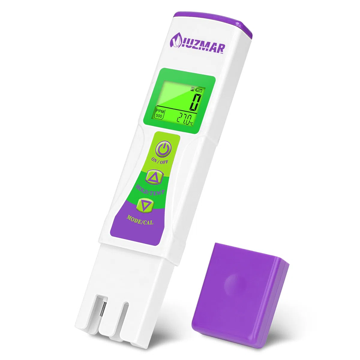 UIUZMAR Misuratore TDS Acqua, Misuratore della qualità dell'acqua per Osmosi Inversa, Acqua Potabile, Acquario, Durezza Osmosi, Tester TDS e EC 3 in 1 per Idroponica, Piscina