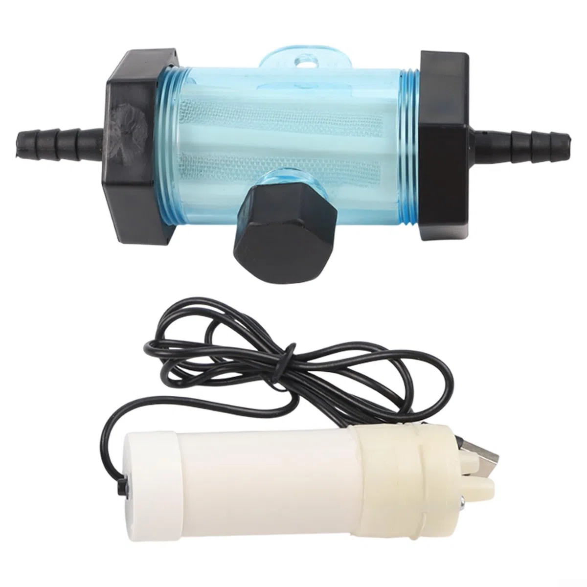Acquario elettrico per ghiaia Cleaner USB pompa a sifone automatico per acquario, pulizia efficiente, include filtro tubo in silicone, lunghezze multiple per acqua dolce e salata (2 metri)