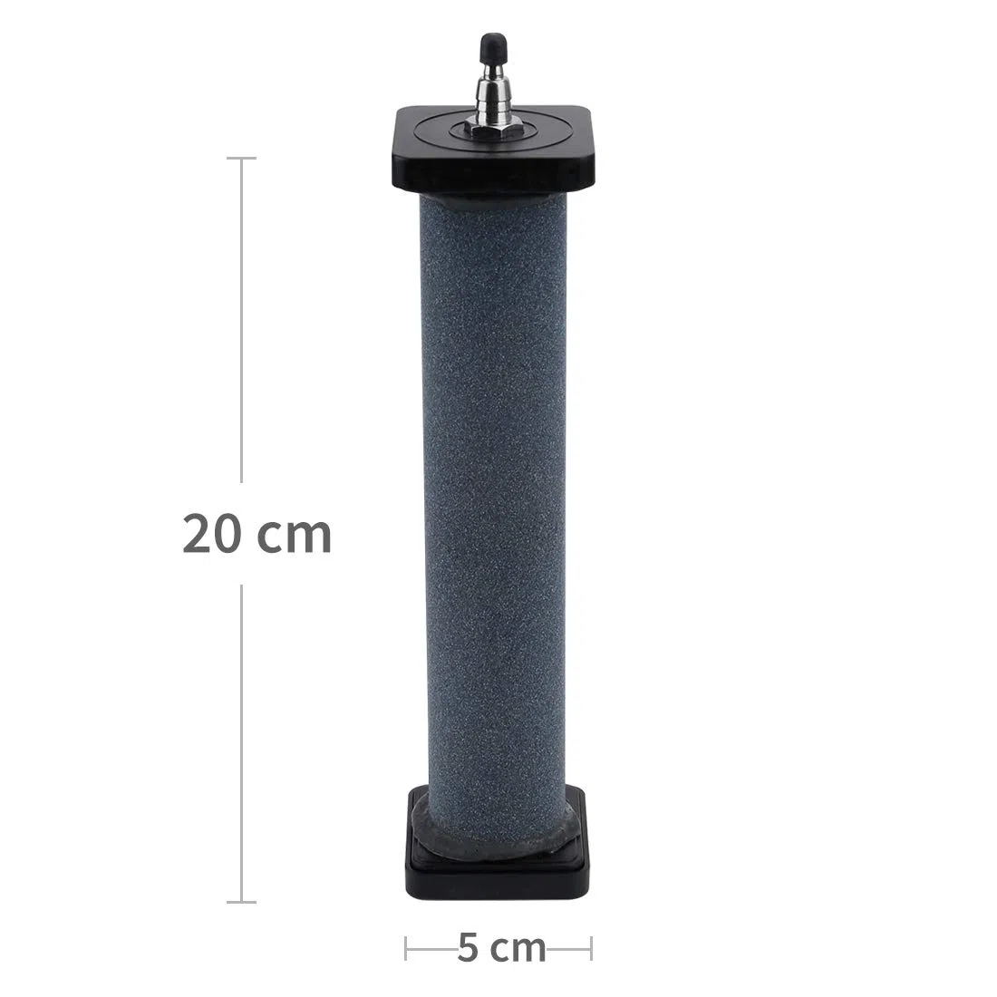 Pawfly 1 Pack Acquario Cilindro di Pietra d'Aria 20cm per Grande Diffusore di Bolle Strumento di Rilascio per Il Sistema di Circolazione del Giardino dello Stagno All'Aperto e Grandi Vasche di Pesce