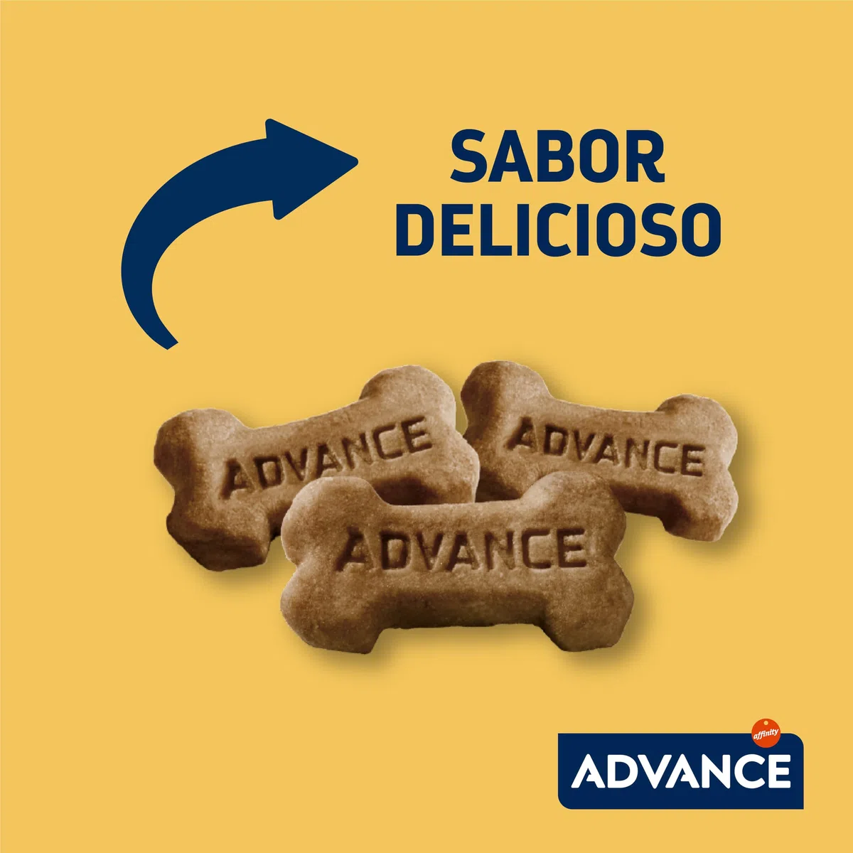 ADVANCE Snacks - Sensitive Snack per Cani con Sensibilitè Digestive e Sintomi Cutanei - Confezione 7 x 150gr - 1050gr