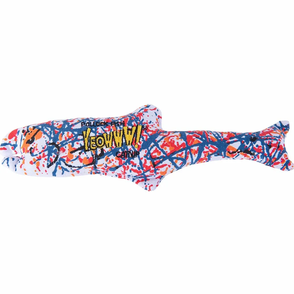 Duckyworld Pesce Grande Pollock con Erba Gatta - 46 g