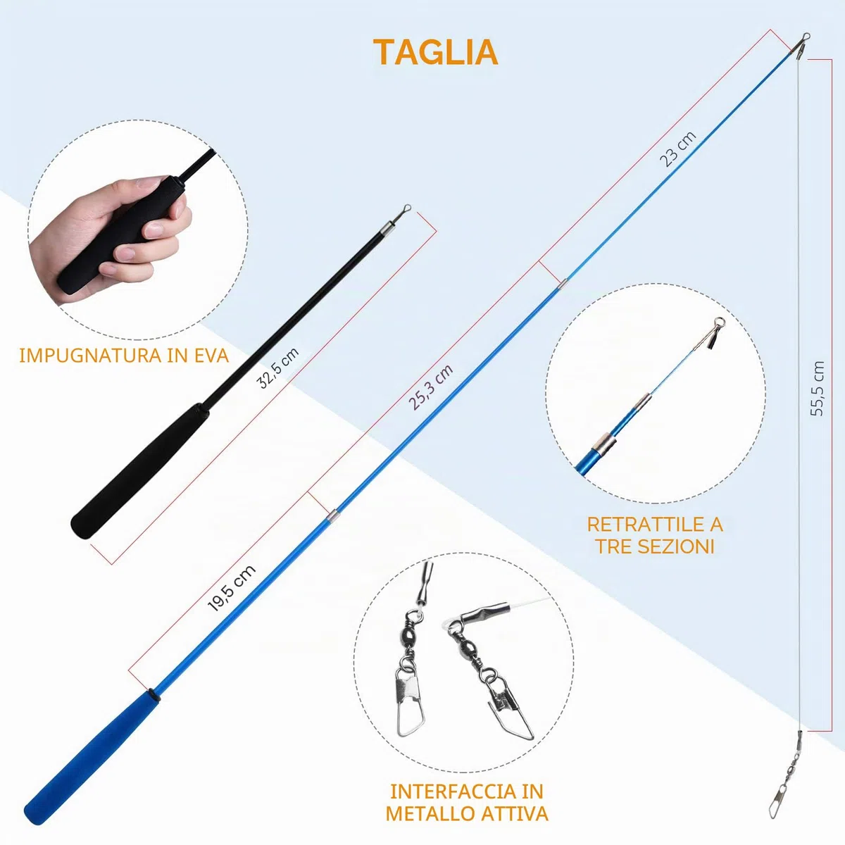 Hianjoo 12PCS Giochi con Piume per Gatto, Giocattoli Interattivi per Gatti 2 Bacchette per Gatti Retrattili Divertenti e 10 Teaser di Piume di Ricambio con Campana