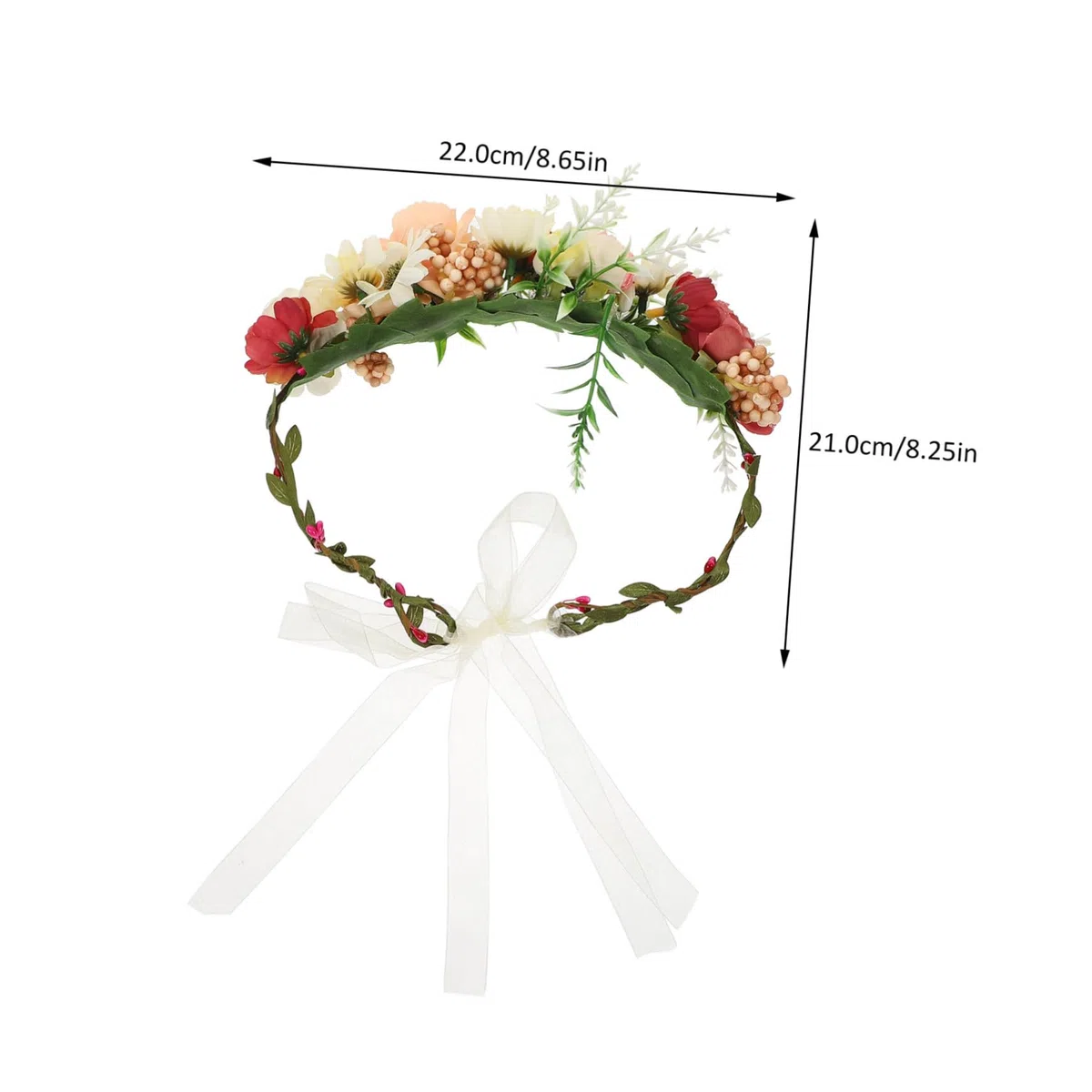 UPKOCH Collare di Fiori per Cani e Gatti per Matrimoni ed Eventi, Design Regolabile Delicato ed Elegante, Accessorio Portatile per Feste e Occasioni Speciali