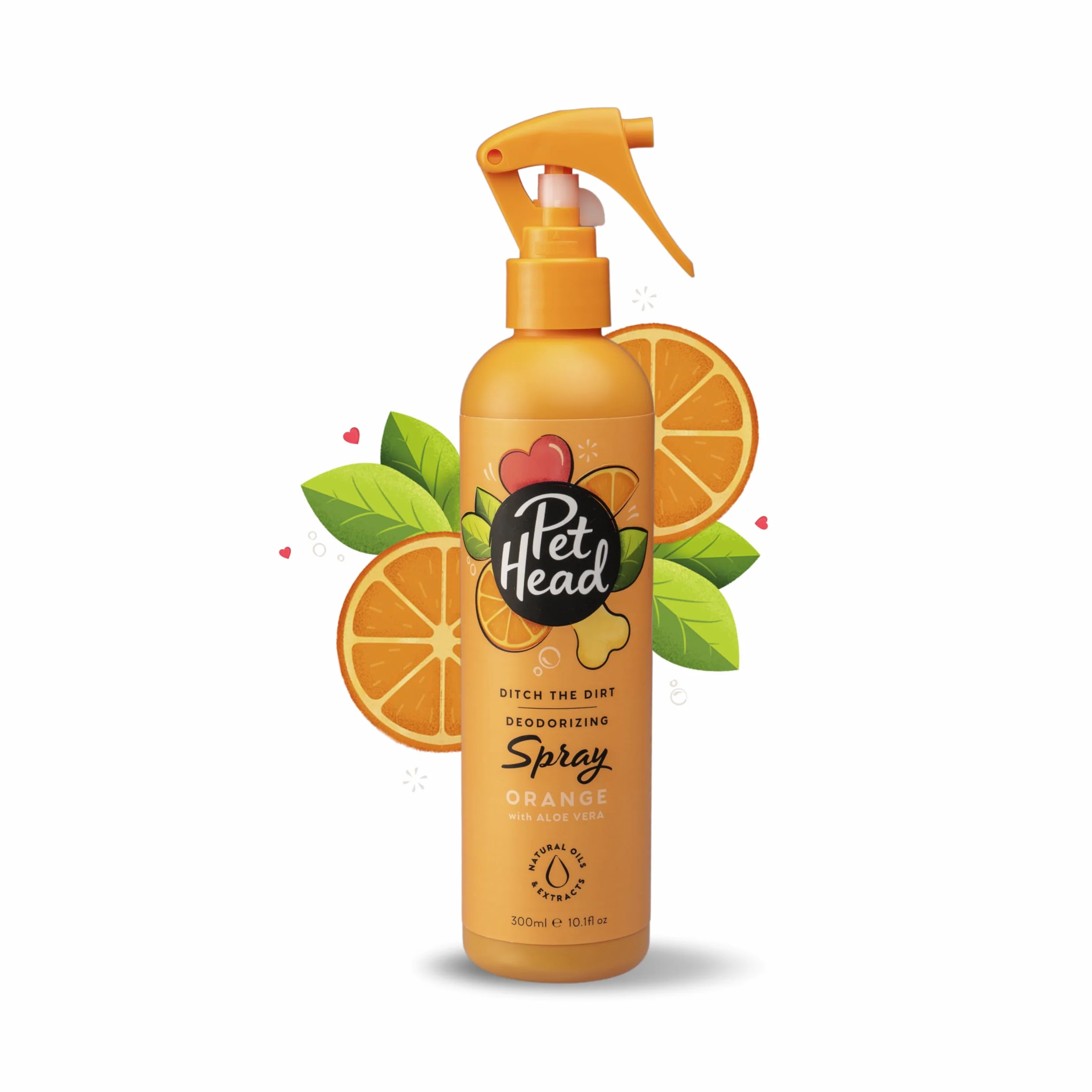 Pet Head Deodorante Spray per Cani con Testa di Animali Domestici, neutralizzante Gli odori per Cani puzzolenti, pulisce in profondità Gli odori
