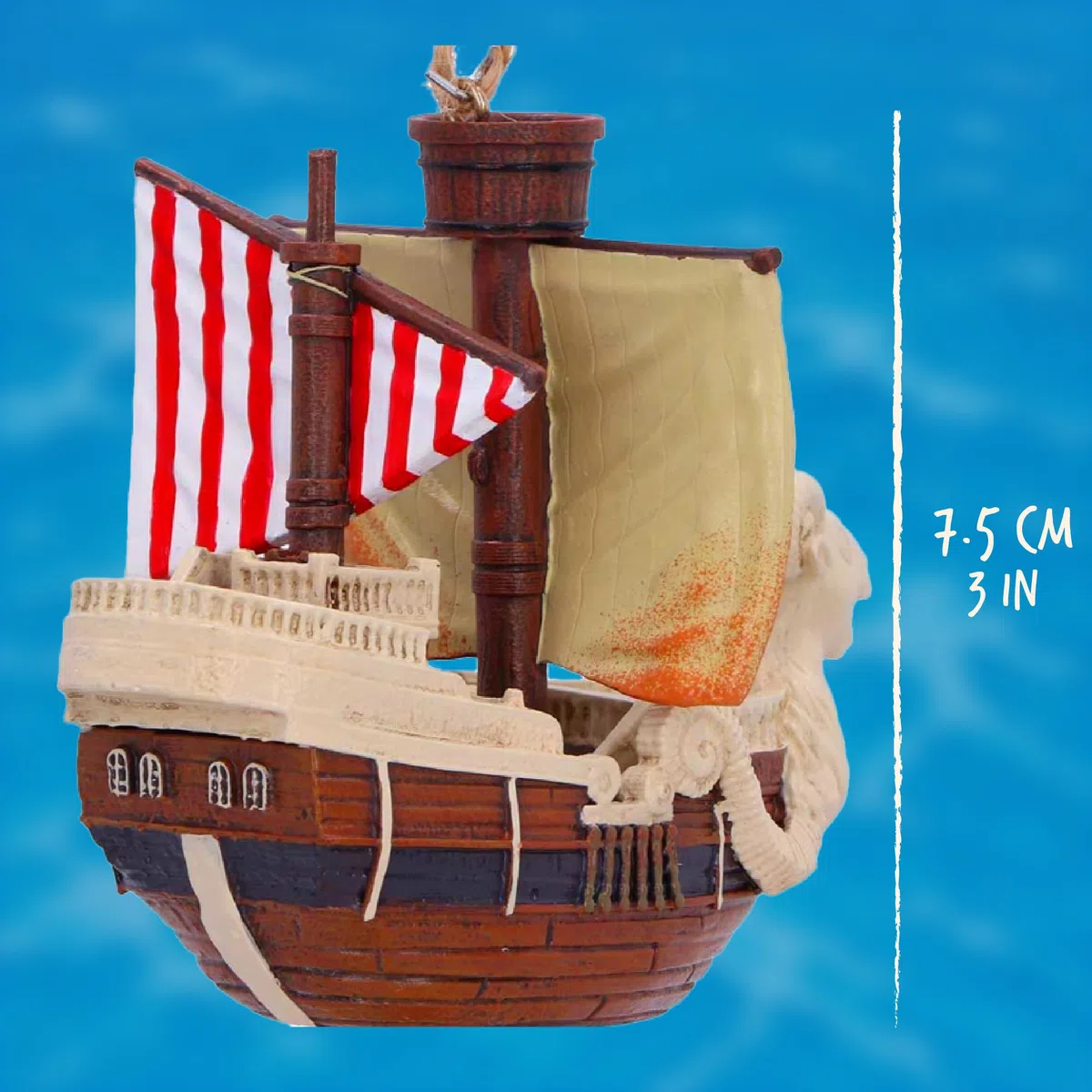 One Piece Going Merry - Ornamento da appendere