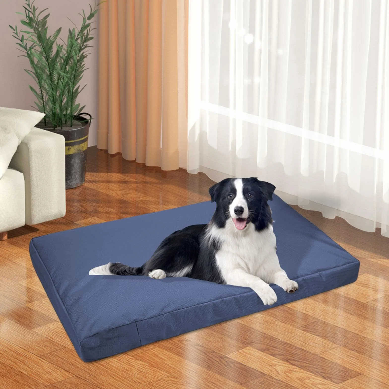 Harilla Copertura per Cuccia di Cani, Rimovibile E Riutilizzabile, Lenzuolo di Ricambio, 92 Cm X 59 Cm X 10